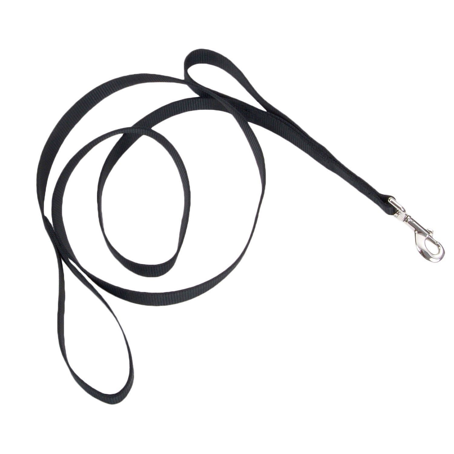 Coastal Pet Products Double Handle Nylon Dog Leash - Black