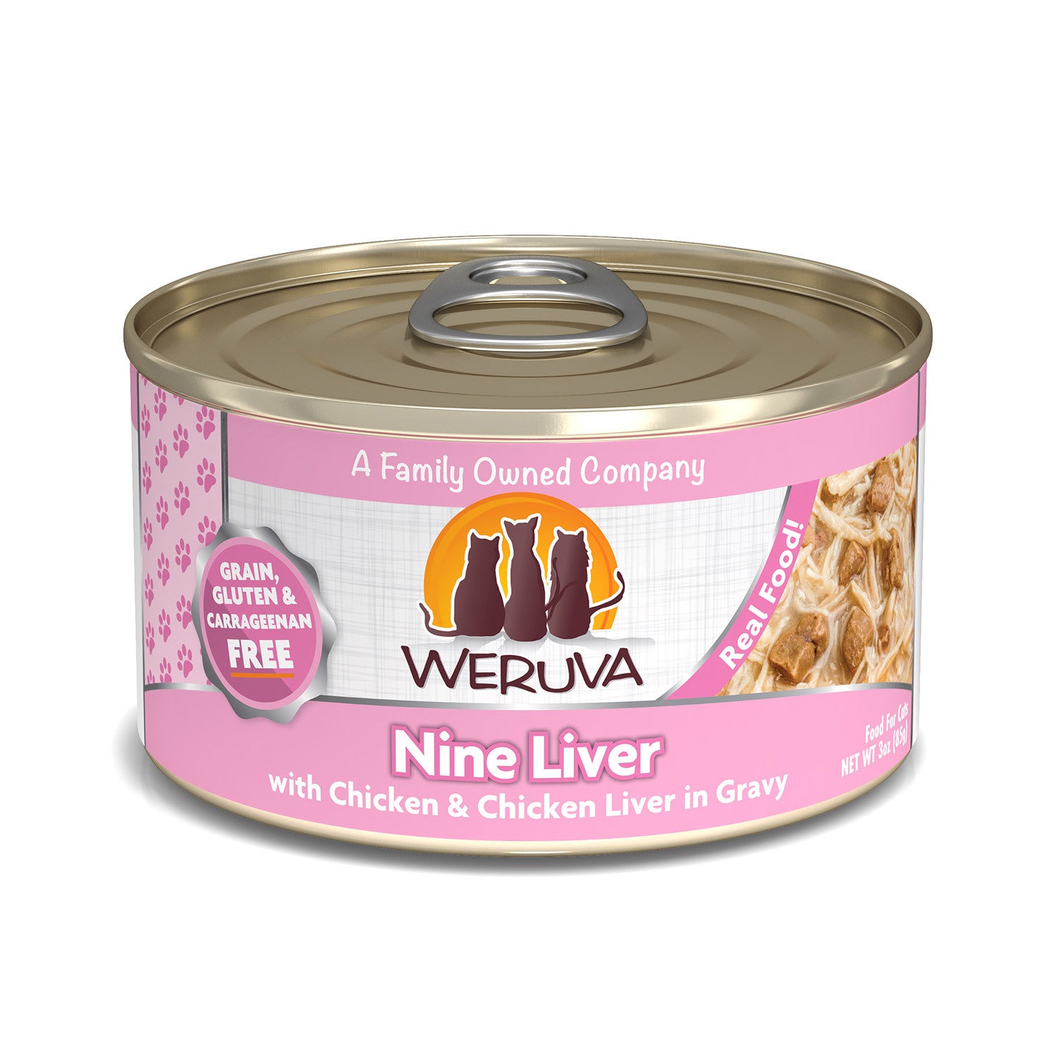 Weruva Classic Amazon Livin' With Chicken Breast & Chicken Liver In Gravy Wet Cat Food