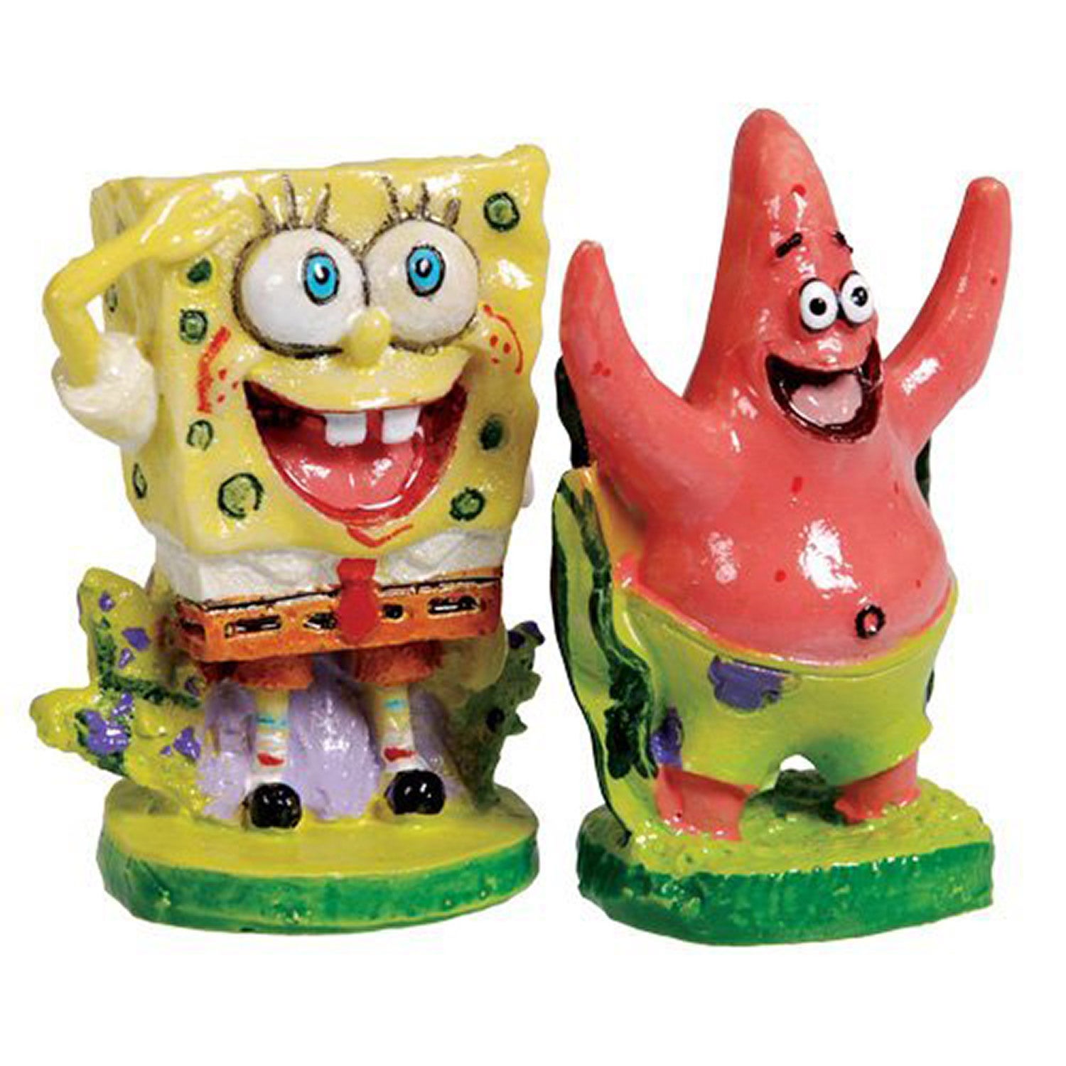 Penn-Plax Spongebob/Patrick Combo Aquarium Ornament