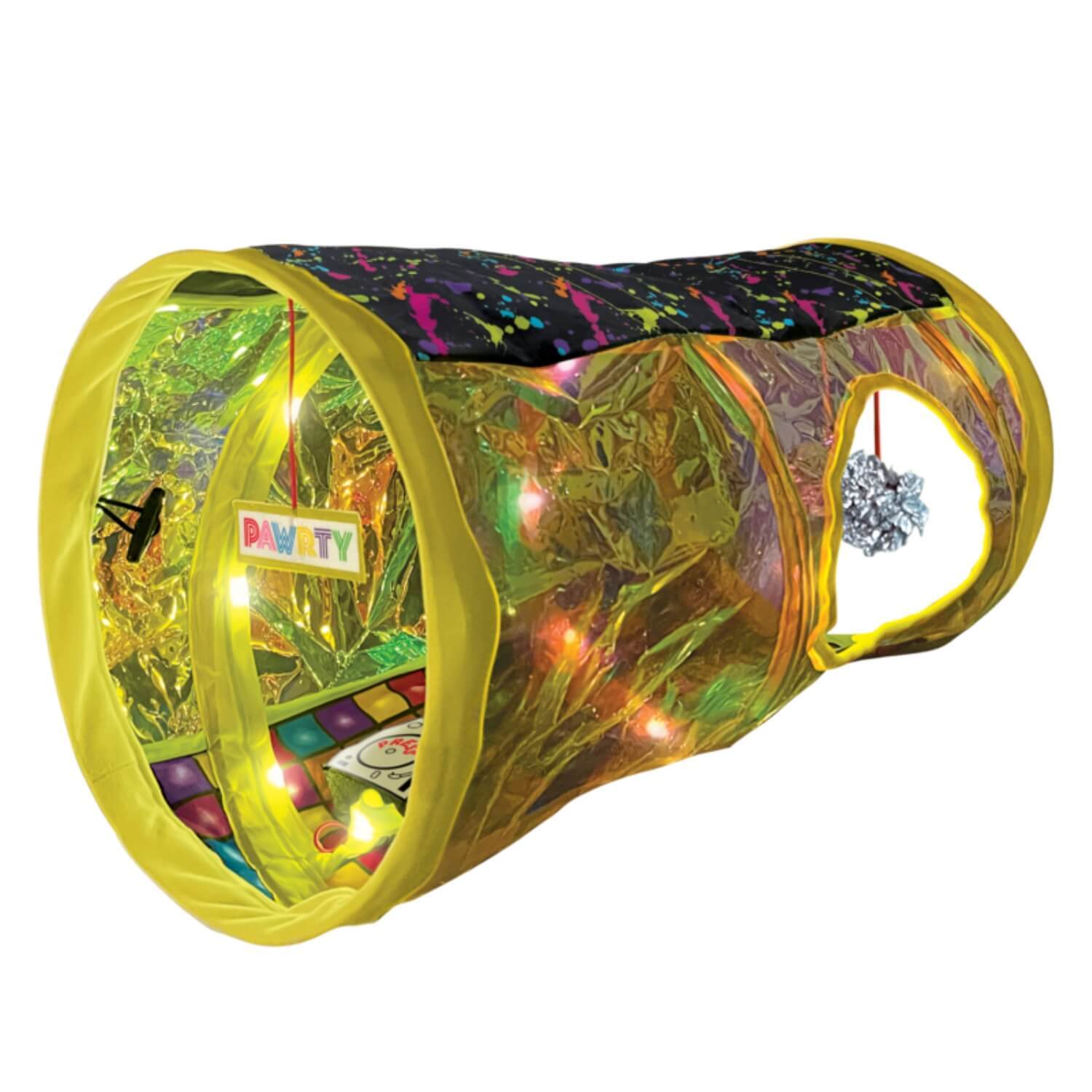 Wettarn 22-Piece Cat Toys Set - 2 Collapsible Tunnels & 20 Interactive Toys For Indoor Cats