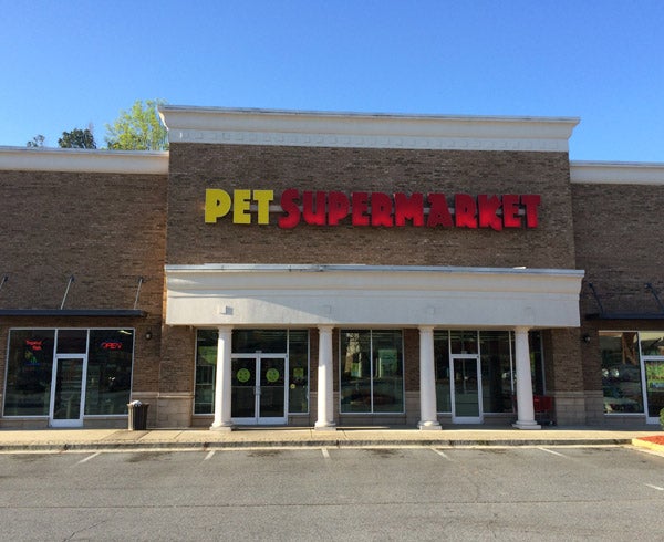 Pet supermarket locations near me outlet